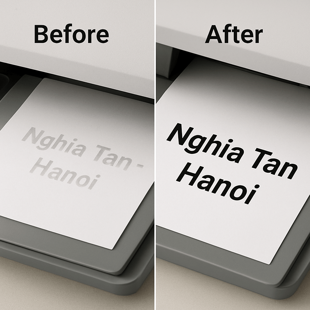 Đổ mực máy in tại phố Nghĩa Tân chuyên nghiệp đảm bảo chất lượng