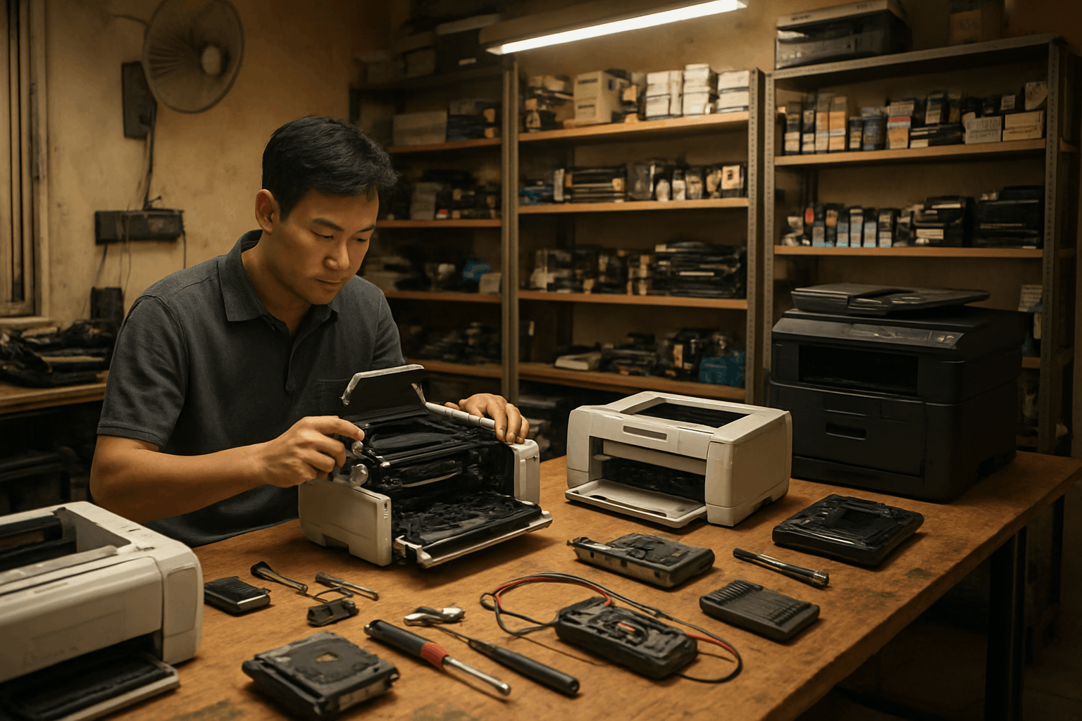 Dịch vụ sửa máy in tại phố Trần Thái Tông