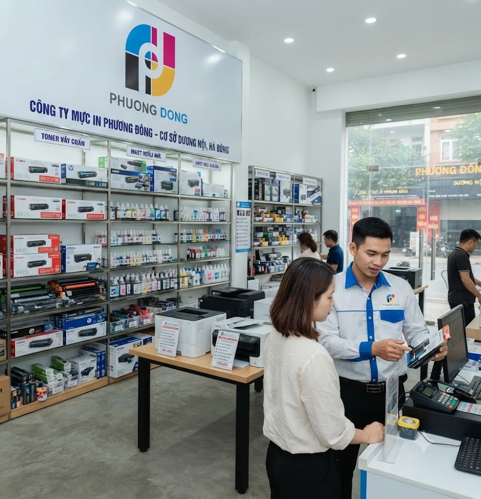 Top 3 địa chỉ đổ mực máy in tại khu đô thị dương nội uy tín