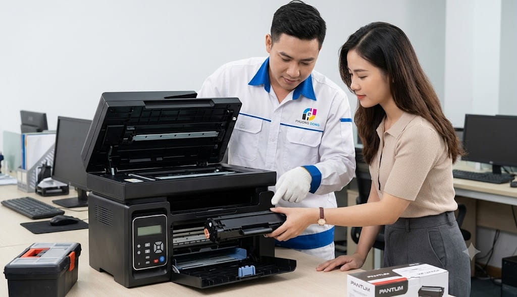 Đổ Mực Máy In Pantum M6508NW
