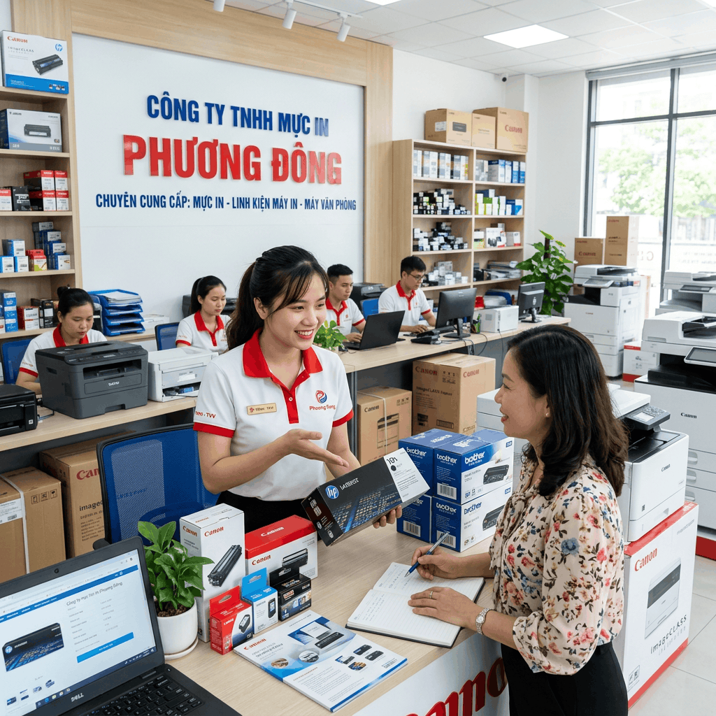 Đổ mực máy in tại Xuân Đỉnh