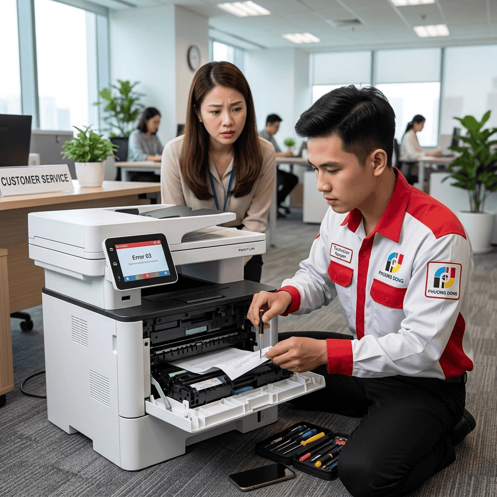 Địa chỉ sửa máy in tại Trần Cung