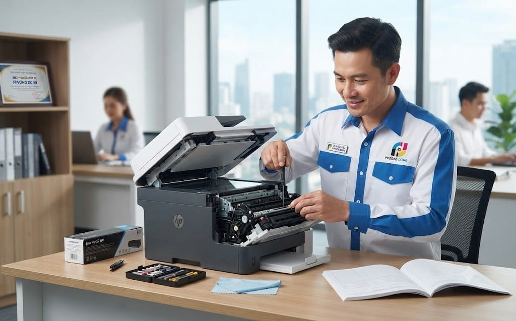 Top 3 địa sửa máy in uy tín nhất Hà Nội 2026